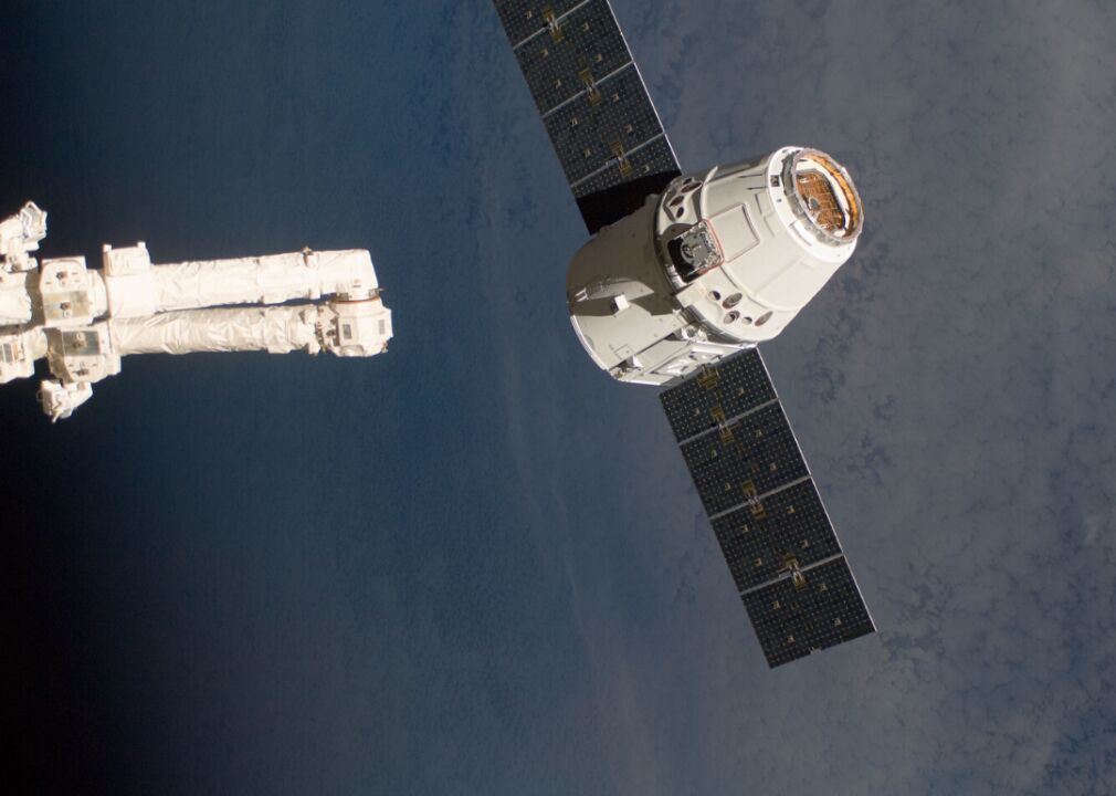 2012: First commercial space mission